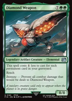Diamond Weapon FINAL FANTASY NM Non-foil - Image 1