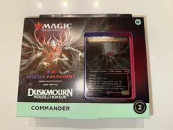 MtG: Duskmourn - Commander Deck - Endless Punishment NEW/SEALED - Image 1