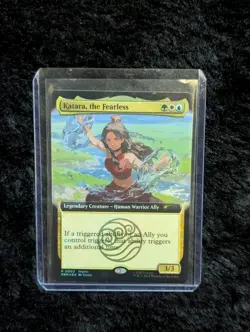 2025 SDCC Magic: The Gathering - Katara, The Fearless ATLA Promo Card - Image 1