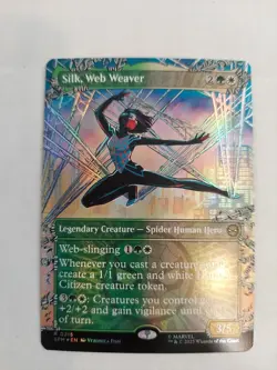 Silk, Web Weaver (Borderless) Marvel's Spider-Man Foil - Image 1