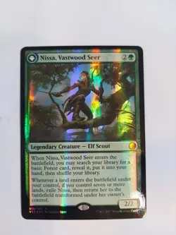 Nissa, Vastwood Seer From the Vault: Transform Foil - Image 1