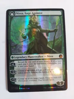 Nissa, Vastwood Seer From the Vault: Transform Foil - Image 2
