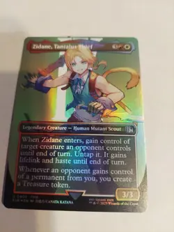 Zidane, Tantalus Thief (Borderless) Final Fantasy Foil - Image 1
