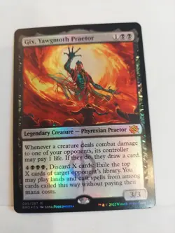 Gix, Yawgmoth Praetor The Brothers' War Foil - Image 1