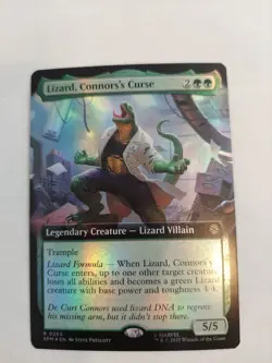 Lizard, Connors's Curse (Extended Art) Marvel's Spider-Man Foil - Image 1