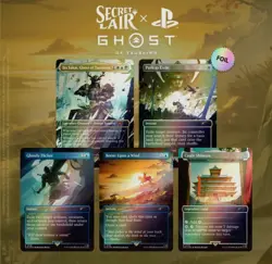 MTG Secret Lair PlayStation Ghost of Tsushima Foil Edition Presale Confirmed - Image 1