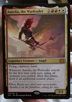 Aurelia, the Warleader - Double Masters 2022 MTG Magic - MINT - Image 1