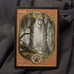 Swamp - UGL - (Unglued) NM MTG - Image 1