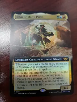 Riku of Many Paths (Extended Art) Outlaws of Thunder Junction Foil - Image 1