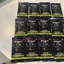 Lot of 13 MTG EDGE of ETERNITIES play booster packs New sealed Magic Gathering - Image 2
