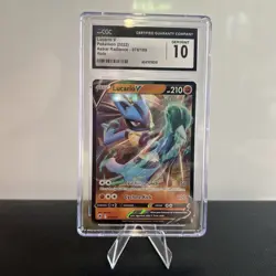 CGC 10 Gem Mint Lucario V Holo 078/189 Pokemon Sword & Shield Astral Radiance - Image 2