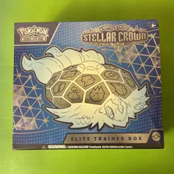 Pokemon Stellar Crown SV07 Elite Trainer Box (ETB) SV07 TCG New Sealed - Image 1