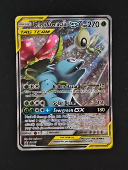 Pokemon - Celebi & Venusaur GX Tag Team Promo SM167 - MP - Image 1