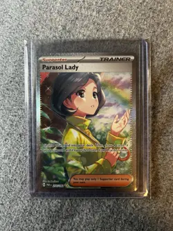 Parasol Lady 255/182 From Pokemon TCG Paradox Rift - Image 1