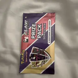 1 x Packs Play! Pokemon Prize Pack Series 6 New And Sealed - Image 1