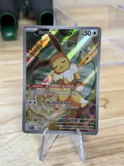 Eevee SVP 173 | Pokemon TCG Prismatic Evolutions Black Star Promo | Near Mint - Image 1
