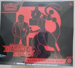Pokemon Scarlet Violet 10 Destined Rivals Elite Trainer Box ETB With Tear - Image 1