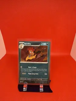 Scrafty Promo #188 Journey Together Cosmos Holo Pokemon Card - Image 1
