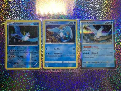 Pokemon TCG Articuno: Next Destinies Reverse Holo 27/99; Cosmos Holo 036/195 - Image 1