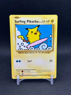 Pokemon SURFING PIKACHU 111/108 - XY Evolutions - Secret Rare - Lightly Played - Image 1