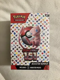 Pokemon TCG Scarlet & Violet 151 Booster Bundle 6 Packs, Factory-Sealed - Image 1
