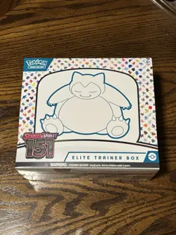 Pokemon TCG Scarlet & Violet 151 Elite Trainer Box NEW SEALED 820650853159 - Image 1