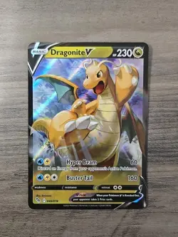 Pokemon TCG Dragonite V 049/078 Sword & Shield Full Art Holo Ultra Rare NM - Image 1