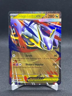 Pokemon TCG - Mega Latias ex 100/132 - Me01: Mega Evolution - Double Rare Holo - Image 1
