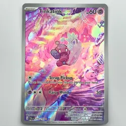 Tinkatink - 216/193 Pokemon TCG Illustration Rare SV02: Paldea Evolved Near Mint - Image 1