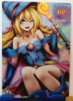 Dark Magician Girl DMG BP Card Goddess Story Goddess of Power Waifu Anime BP-015 - Image 1