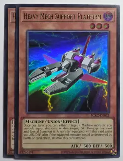 Yugioh x2 Heavy Mech Support Platform LCKC-EN022 Ultra Rare Unlimited - Image 1