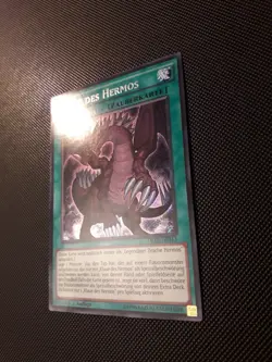 Yu-Gi-Oh! Klaue des Hermos, DRL2-DE013, SCR, 1. Auflage, Deutsch, NM/Back EX - Image 2