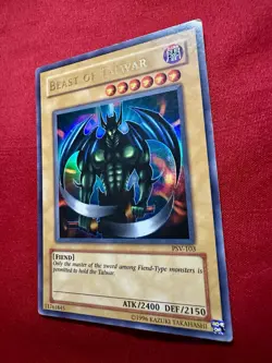 Beast of Talwar - PSV-103 - Unlimited - Ultra Rare - 2002 Print - Image 3