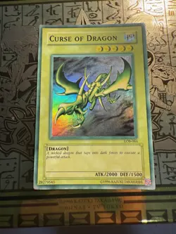 Curse of Dragon LOB-066 The Legend of Blue Eyes White Dragon-Unlimited... - Image 2