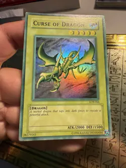 Curse of Dragon LOB-066 The Legend of Blue Eyes White Dragon-Unlimited... - Image 5