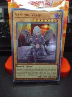 Yu-Gi-Oh! Vampire Vamp-LART Ultra Rare Lost Art Sealed Near Mint Limited Edition - Image 1