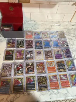 Pokemon Trading Card Collection with Storage Box - Image 1