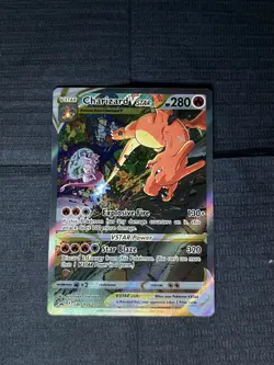 Pokemon TCG Charizard VSTAR SWSH262 Sword & Shield Promo Card Holo NM Condition - Image 1