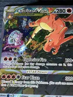 Pokemon TCG Charizard VSTAR SWSH262 Sword & Shield Promo Card Holo NM Condition - Image 3