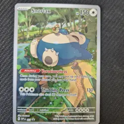 Snorlax SVP-EN-051 : Full Art Holo Pokemon Card: From Pokemon 151 ETB - Image 1