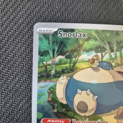 Snorlax SVP-EN-051 : Full Art Holo Pokemon Card: From Pokemon 151 ETB - Image 2