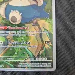 Snorlax SVP-EN-051 : Full Art Holo Pokemon Card: From Pokemon 151 ETB - Image 4