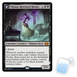 LILIANA, HERETICAL HEALER Commander Collection: Black Magic MTG MINT CARD - Image 1