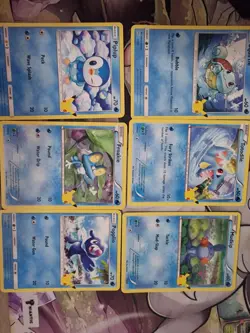 Pokemon Cards - Mcdonalds 25th Anniversary Celebrations - 2021 - Bundle water - Image 1