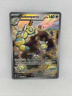 Pokemon Card - Dudunsparce 229/193 Paldea Evolved Full Art Illustration Rare NM - Image 1