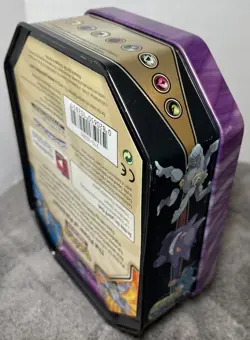EMPTY Pokemon Champions Gengar Collector Card Storage Tin Nintendo 2016 NO CARDS - Image 5