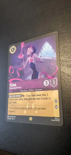Disney Lorcana Azurite Sea Yzma Conniving Chemist Card 56/204 Regular - Image 2
