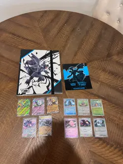 Pokemon Black Bolt Binder with Player's Guide and EX Cards and Pokeballs - Image 2