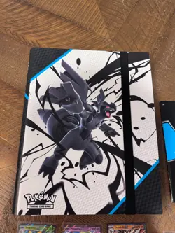 Pokemon Black Bolt Binder with Player's Guide and EX Cards and Pokeballs - Image 3