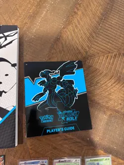Pokemon Black Bolt Binder with Player's Guide and EX Cards and Pokeballs - Image 4